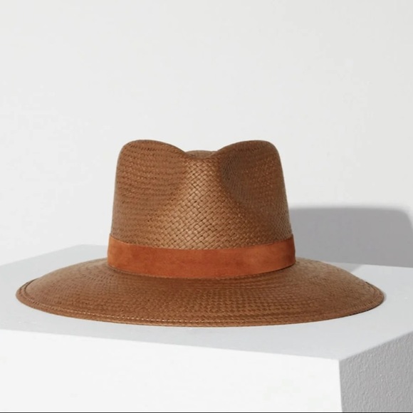 NWT!!! Janessa Lenoé Alexei packable straw hat- small - Picture 3 of 17